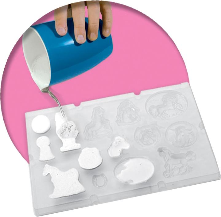 Image du produit Ses Moulage en plâtre et peinture - Chevaux