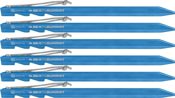 Actual product image Sea To Summit Ground Control Light Tent Pegs 6-Pack
