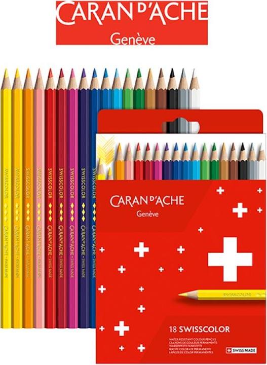 Produktbild Caran d'Ache Swisscolor (Mehrfarbig, 18 x)