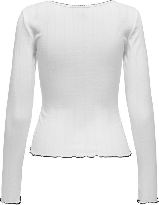 Produktbild Only Normal geschnitten Rundhals Elastische Bündchen Top Top (M)
