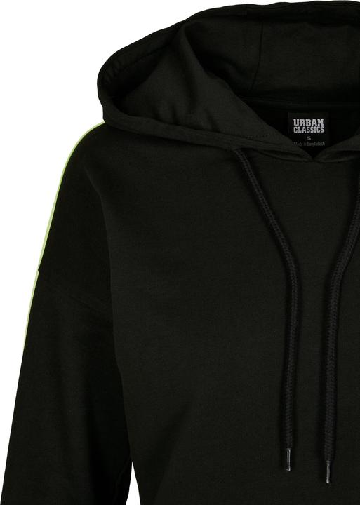 Produktbild Urban Classics Ladies Neon Shoulder Stripe Hoody (XS)