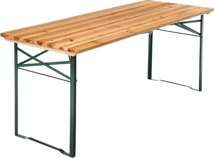 Produktbild tectake Bierzeltgarnitur 3-tlg. mit Lehne (176 cm)