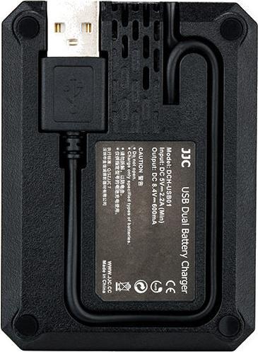 Produktbild JJC Duales USB-Ladegerät für Canon LP-E6N