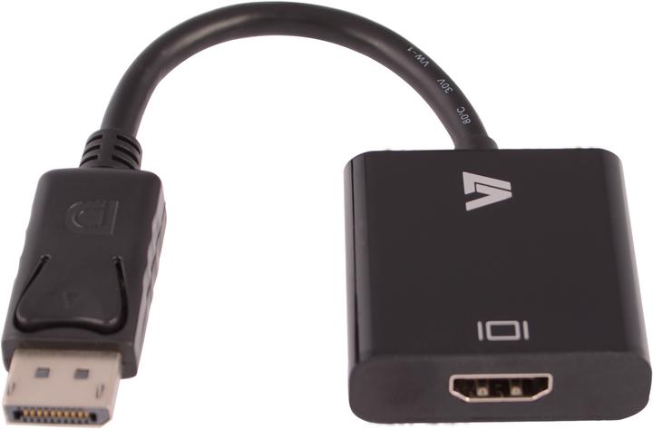 V7 Displayport zu HDMI Adapter (HDMI, 18 cm)