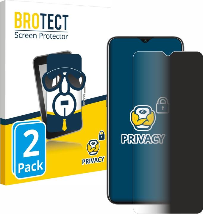 Produktbild BROTECT Sichtschutzfolie Anti-Spy Privacy Folie Blaulicht-Schutz (2 Stück, Nokia G20)
