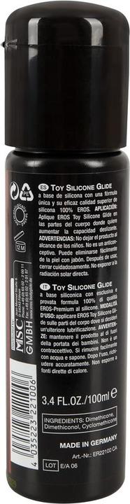 Actual product image Eros Toy Silicone Glide (100 ml)