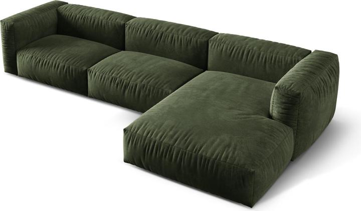 Actual product image Micadoni Modular Right Corner Sofa, "Martina", 3 Seats, 332x176x75 Made in Europe (Corner sofa)