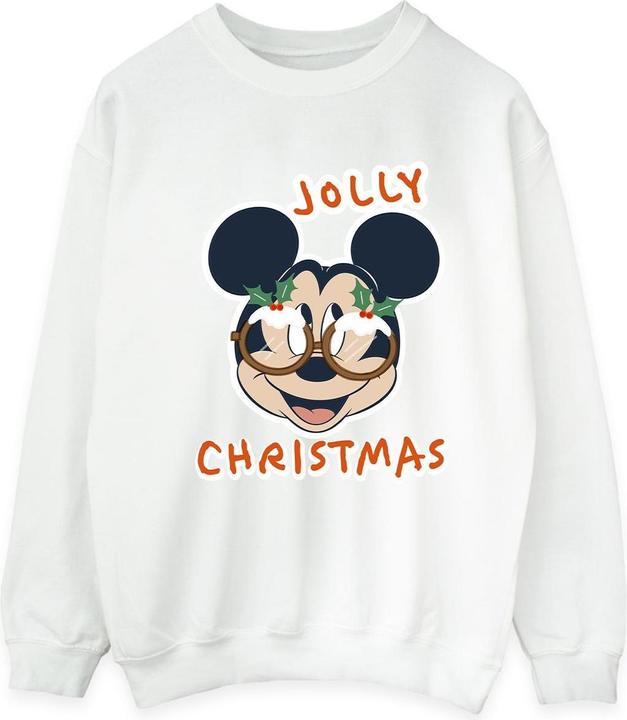 Produktbild Disney Mickey Mouse Jolly Christmas Glasses Sweatshirt (5XL)