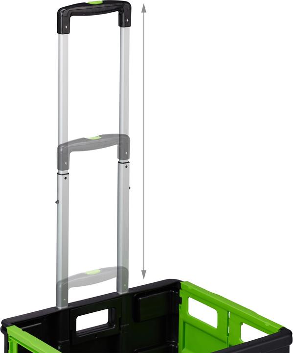 Immagine prodotto Relaxdays Carrello Portaspesa Pieghevole,Manico Telescopico