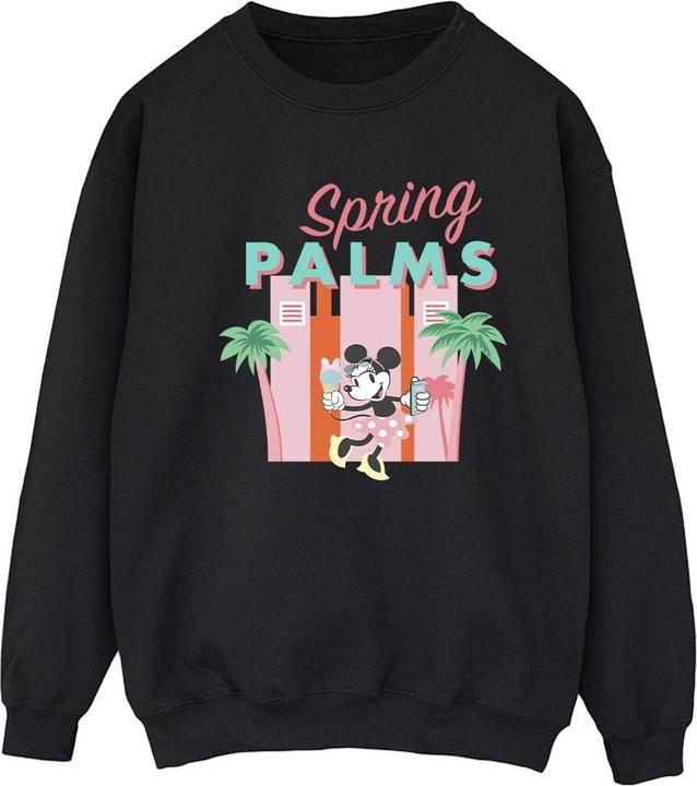 Actual product image Disney Womens/Ladies Minnie Mouse Spring Palms Sweatshirt (XL)