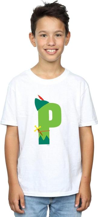 Produktbild Disney Alphabet P Is For Peter Pan TShirt Jungen (140, 146)