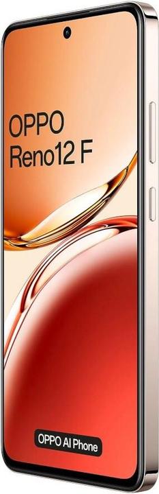 Actual product image OPPO Reno12 F 5G (256 GB, Amber Orange, 6.67", Dual SIM, 50 Mpx, 5G)