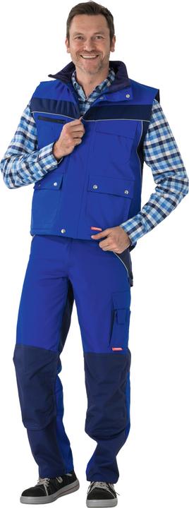 Produktbild Planam unisex Winterweste PLALINE kornblau, marine Grösse S (S)
