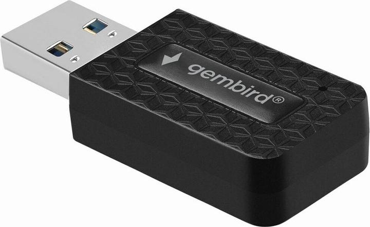 Produktbild Gembird WNP-UA1300-03 Kompakter Dualband AC1300 USB-WLAN-Adapter (USB)