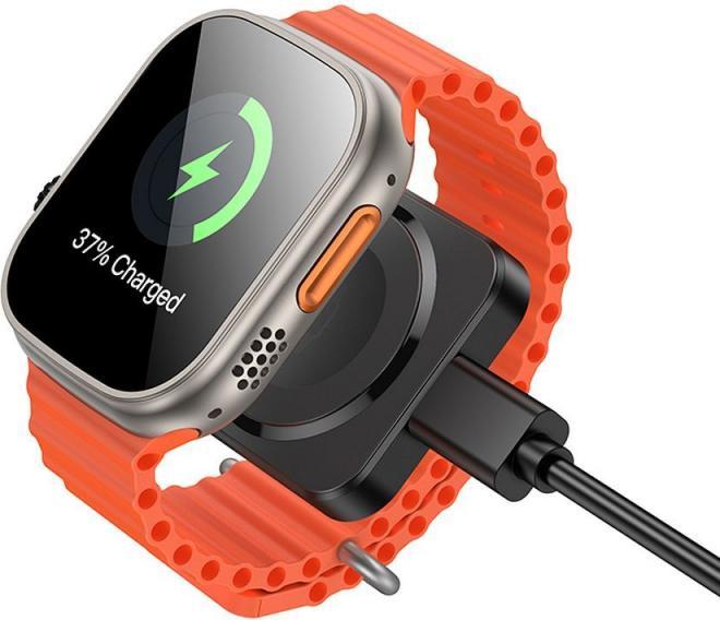 Actual product image Hoco Case universal for sports wireless charger compatible with APPLE iWatch 2,5W CQ16C black