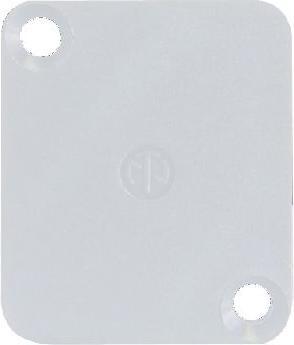 Actual product image Contrik Abdeckplatte zu D-Serie weiss