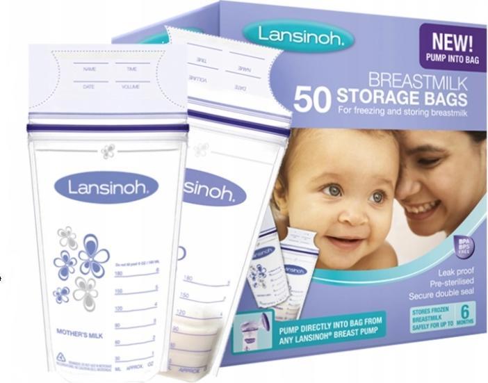 Image du produit Lansinoh Sacs de stockage du lait maternel