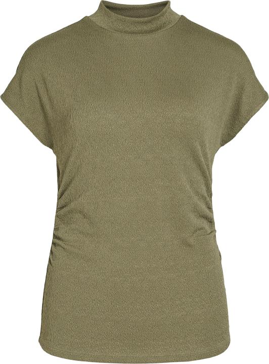 Actual product image Vila High neck short sleeve top (S)
