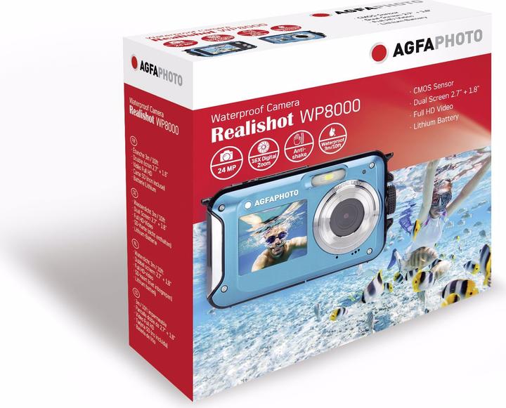 Actual product image AGFAPHOTO Realishot WP8000 (24 Mpx, 1/3.06")