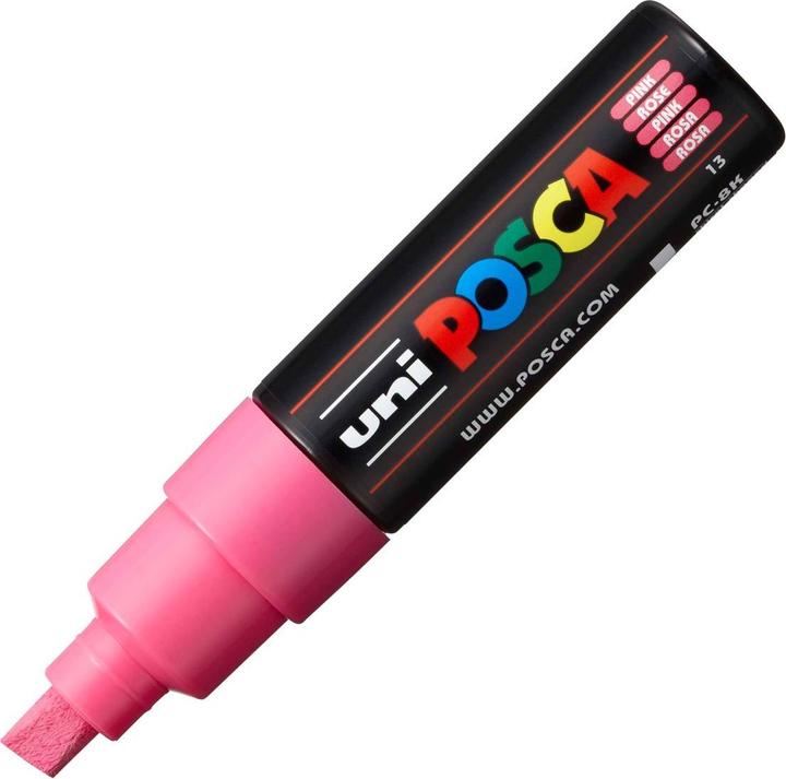 Produktbild Posca Wasserfarbenmarker (Rosa, 8 mm, 1 x)
