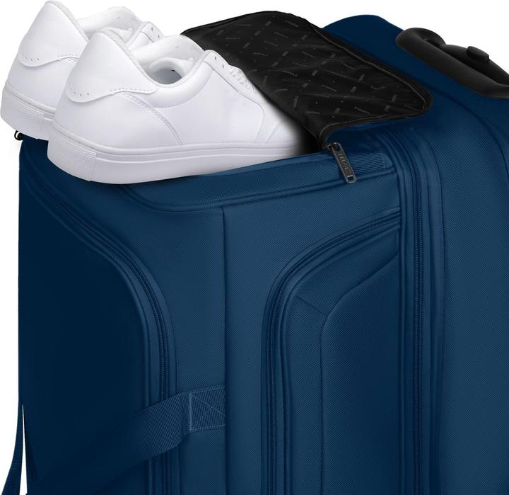 Immagine prodotto Redolz Borsa da viaggio Duffle Essentials a 2 ruote da 70 cm con piega ad espansione (86 l)