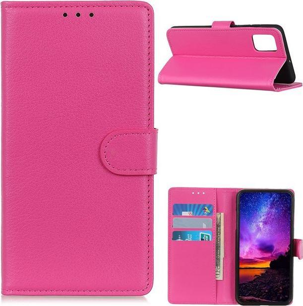 Produktbild MU Classic Litchi Leder Bookcover Series (LG K62, LG K52)