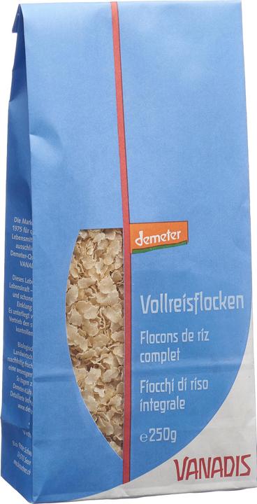 Produktbild Vanadis Vollreisflocken Demeter (250 g)