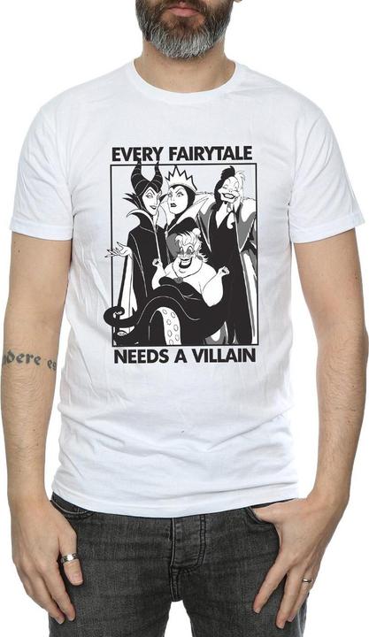 Immagine prodotto Disney Every Fairy Tale Needs A Villain Maglietta Uomo (3XL)
