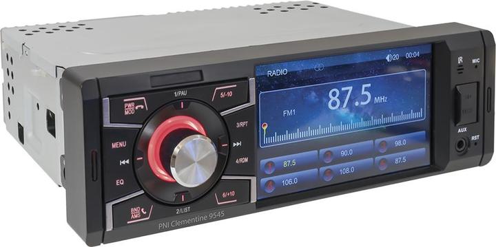 Productafbeelding PNI MP5-speler voor in de auto Clementine 9545 1DIN display 4 inch, 50Wx4, Bluetooth, FM-radio, SD