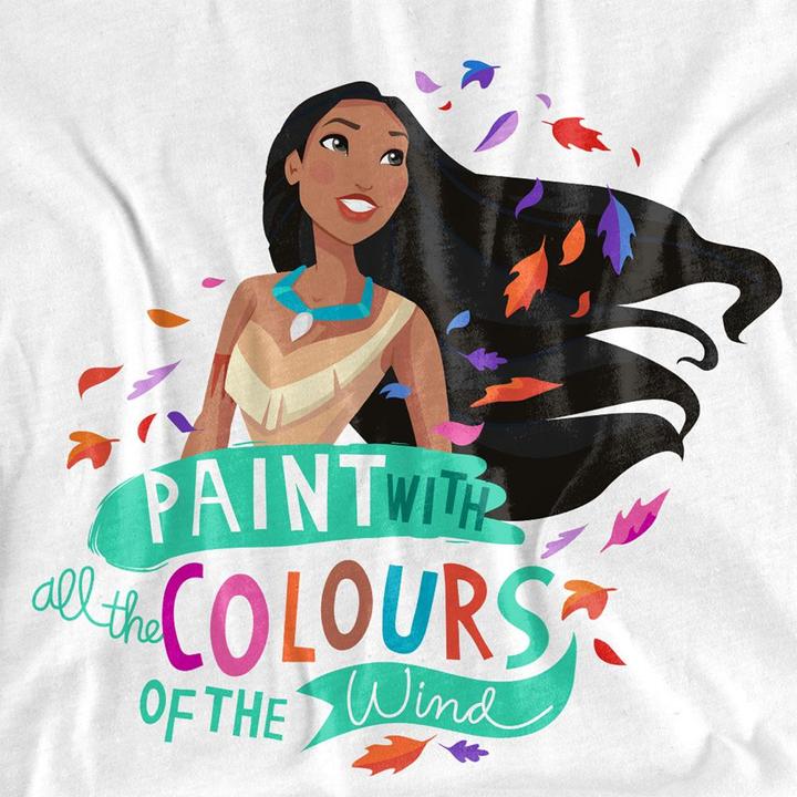 Actual product image Disney Unisex Adult Colours Of The Wind T-Shirt (XL)