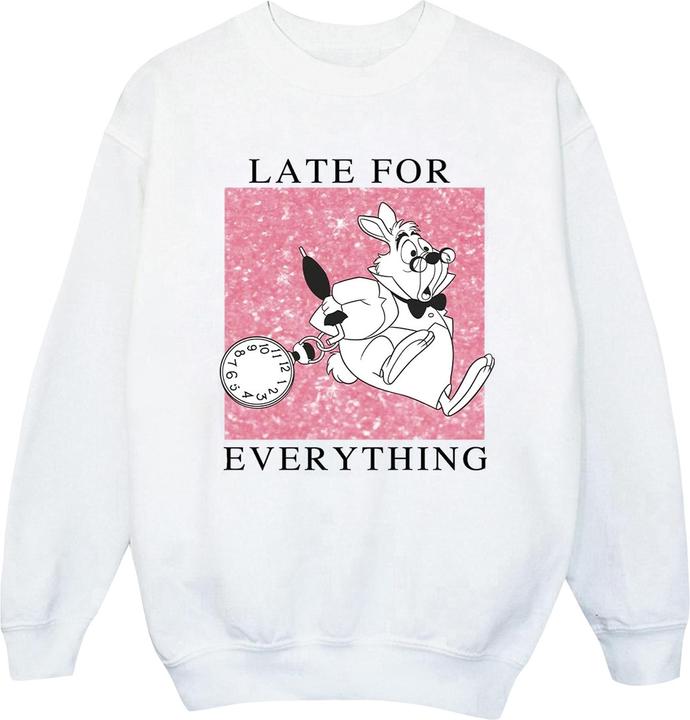 Immagine prodotto Disney Felpa da ragazzo Alice in Wonderland White Rabbit (116)