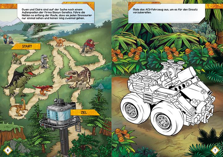Actual product image Lego Jurassic World - Adventures in the Dinosaur Park