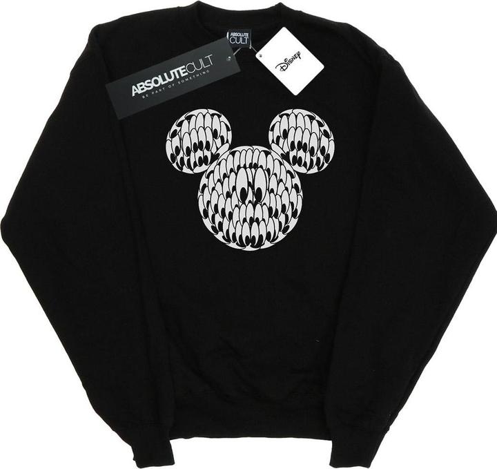 Disney Mickey Mouse Head Of Eyes Sweatshirt (S)
