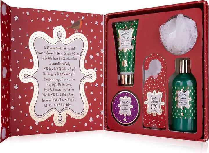 Produktbild Accentra Badeset LA BELLE FEMME NOEL - Christmas Eve Box - für einen entspannten Vorweihnachtsabend, inkl. 20 (Haarpflege set)