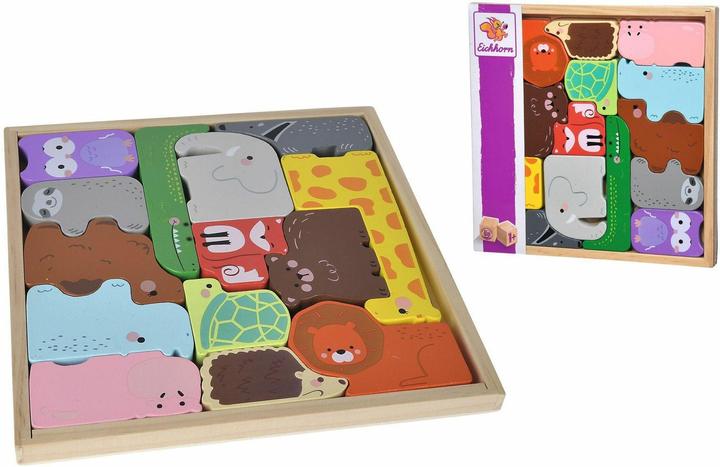 Image du produit Eichhorn EH Set d'animaux dans une boîte en bois