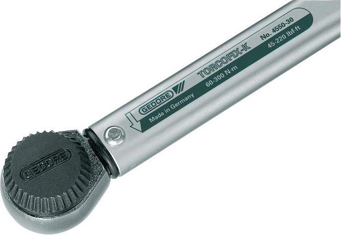 Produktbild Gedore 4550-30 Drehmomentschlüssel TORCOFIX K 60-300 Nm (1/2", 60 Nm, 300 Nm)