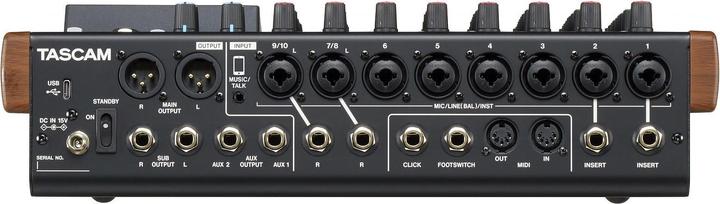 Image du produit Tascam Mélangeur Modèle 12 (Studio et mixeur live)
