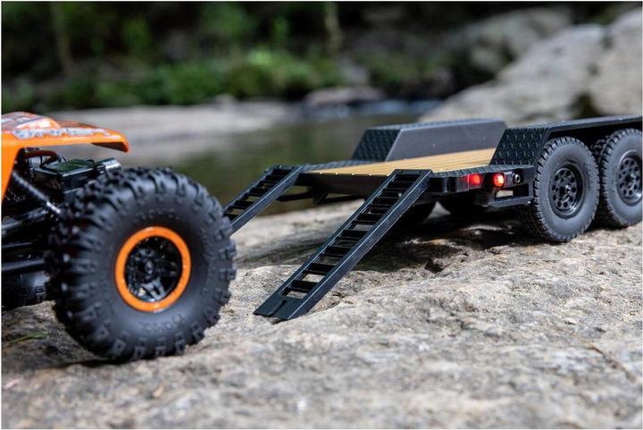 Actual product image Axial Trailer flatbed 2-axle 1:24 (RTR Ready-to-Run)