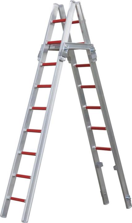 Produktbild Dönges Feuerwehr-Steckleiter DIN EN 1147, Unterteil/A-Teil (Anlegeleiter, 270 cm)