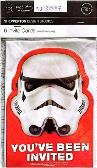 Image du produit Star Wars - Invitations YOUVE BEEN INVITED (6 pcs)