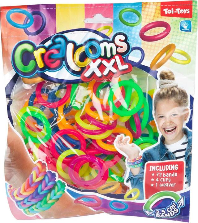 Actual product image FUN Mega Loom Bands Neon 72 pieces With accessories