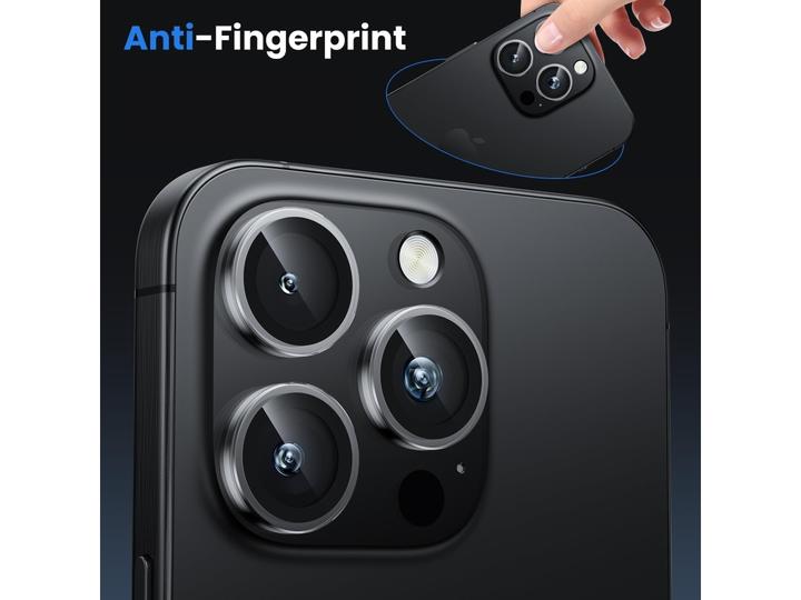 Produktbild Screenguard Kameraschutz Apple iPhone 16 Pro Max Lens Protector (1 Stück, Apple iPhone 16 Pro Max)