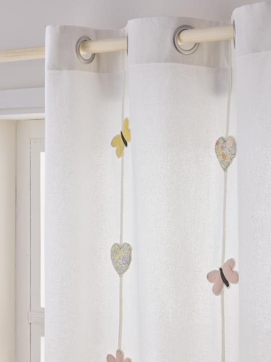 Actual product image Vertbaudet Kinderzimmer Vorhang „Landleben“ (135 x 180 cm)