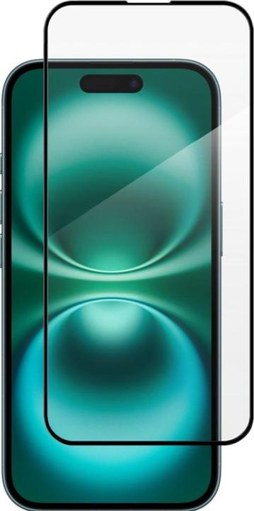 Produktbild Screenguard Apple iPhone 16 Full Screen Panzerglas Schutzfolie 2.5D 9H (1 Stück, Apple iPhone 16)