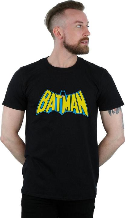 Immagine prodotto Batman T-shirt in cotone con logo rétro per uomo (S)
