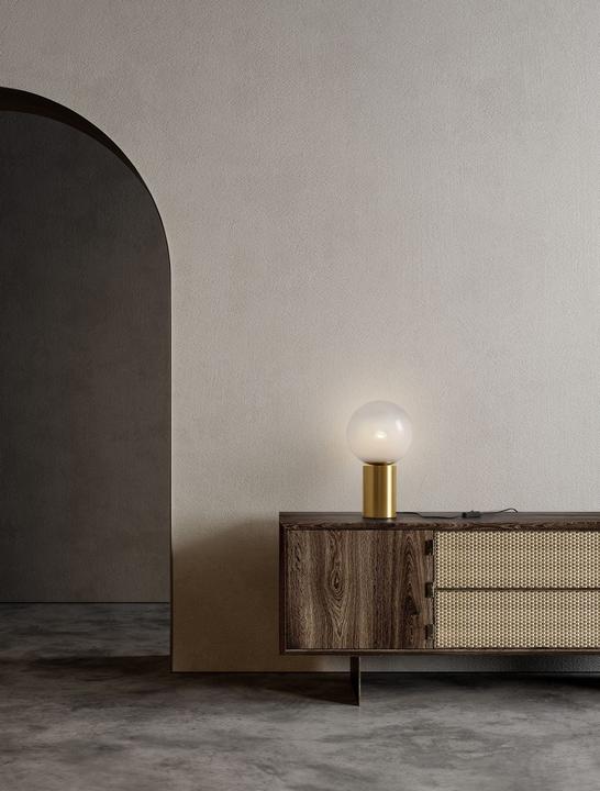 Immagine prodotto Nova Luce VITA lampada da tavolo E27 oro 35,5x20cm 9028842