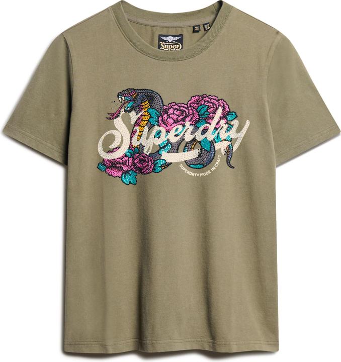 Immagine prodotto Superdry t-shirt casual da tattoo script (XS)