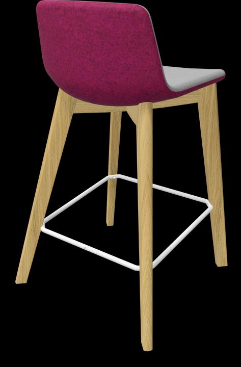 Grey, Blackberry melange, White, Ash natural light grey stained