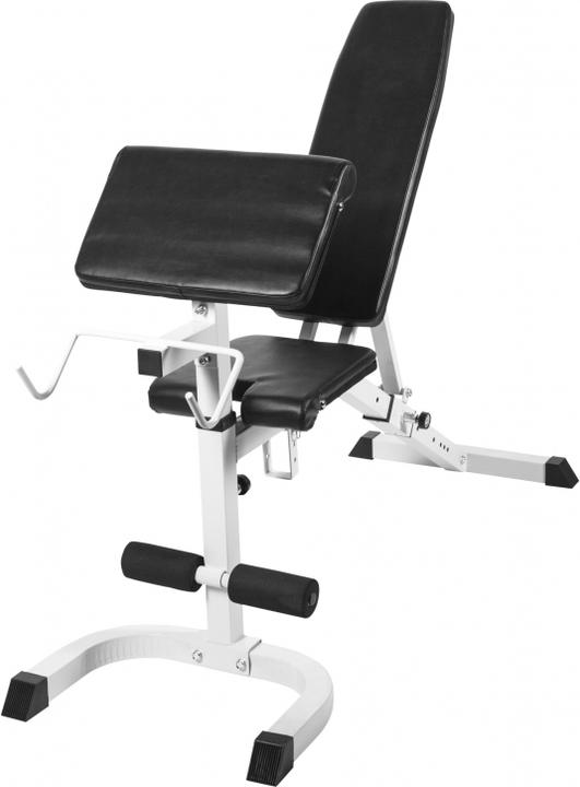 Gorilla Sports Hantelbank mit Curlpult