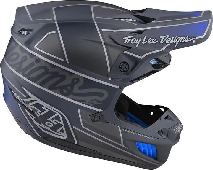 Actual product image Troy Lee Designs SE5 ECE Composite MIPS Helmet, Team, gray (56 cm)